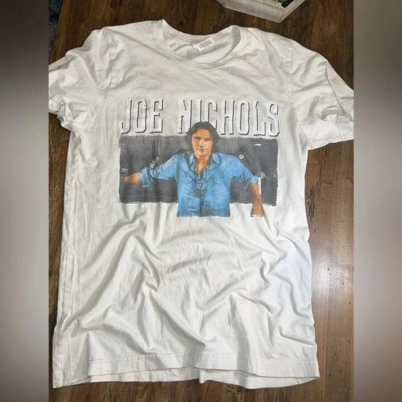 JOE NICHOLS Country Music Artist Concert Tour Merch Short Sleeve T-Shirt MED - Picture 1 of 8